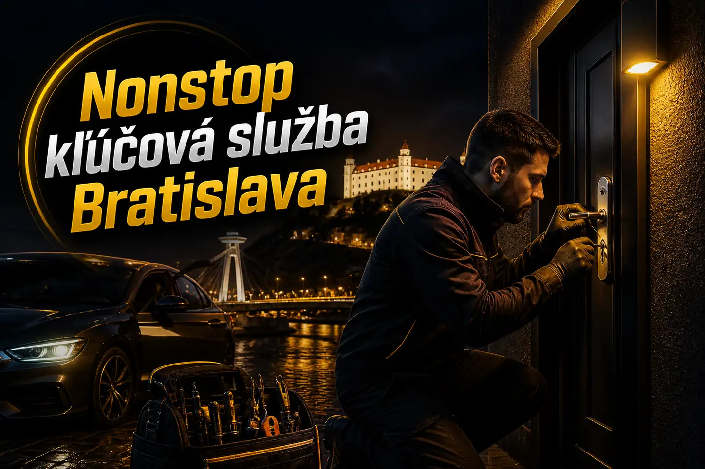 Nonstop kľúčová služba Bratislava