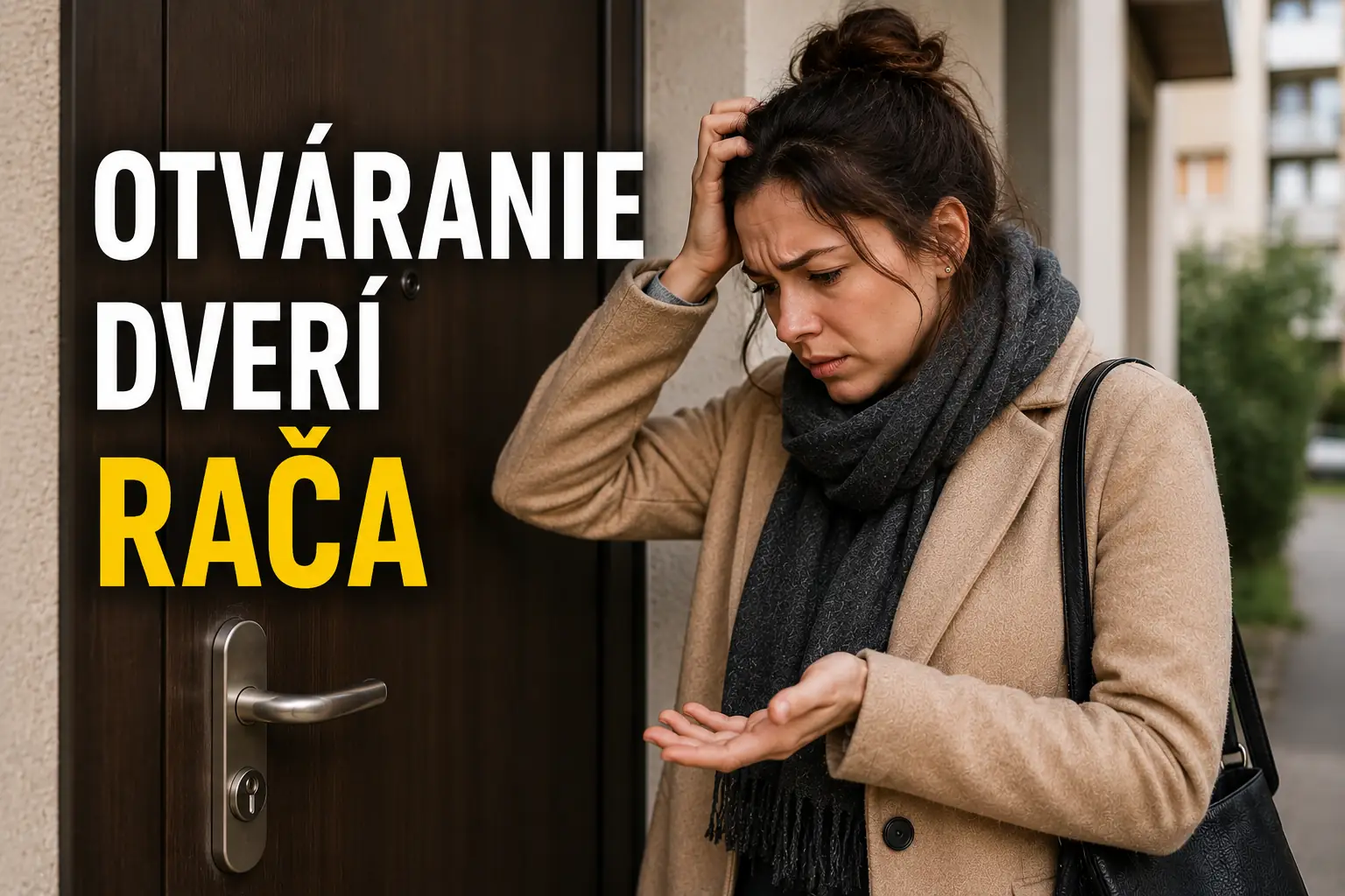 Otváranie dverí Rača