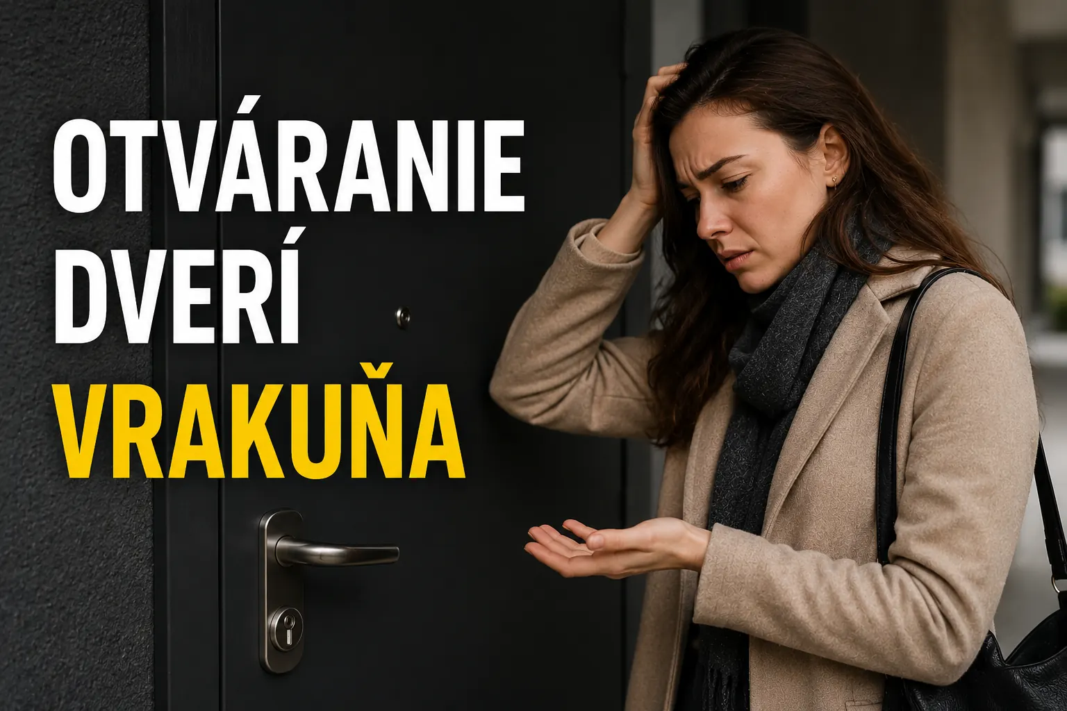 Otváranie dverí Vrakuňa