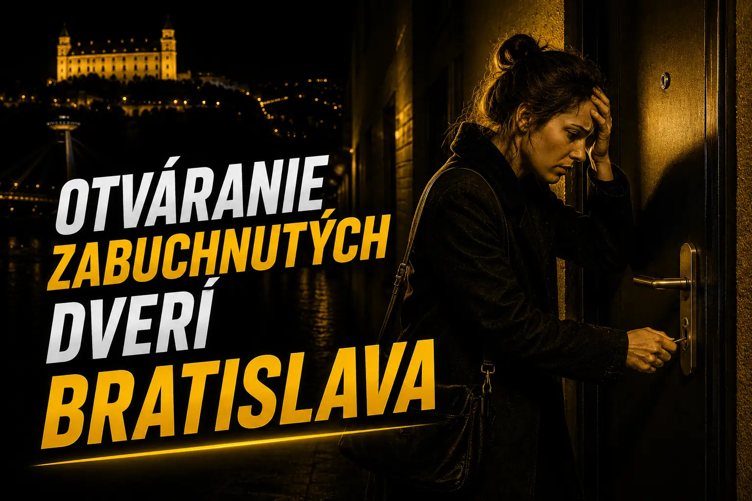 Otváranie zabuchnutých dverí Bratislava