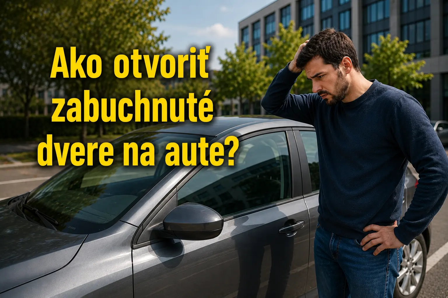 Ako otvoriť zabuchnuté dvere na aute - expertný návod
