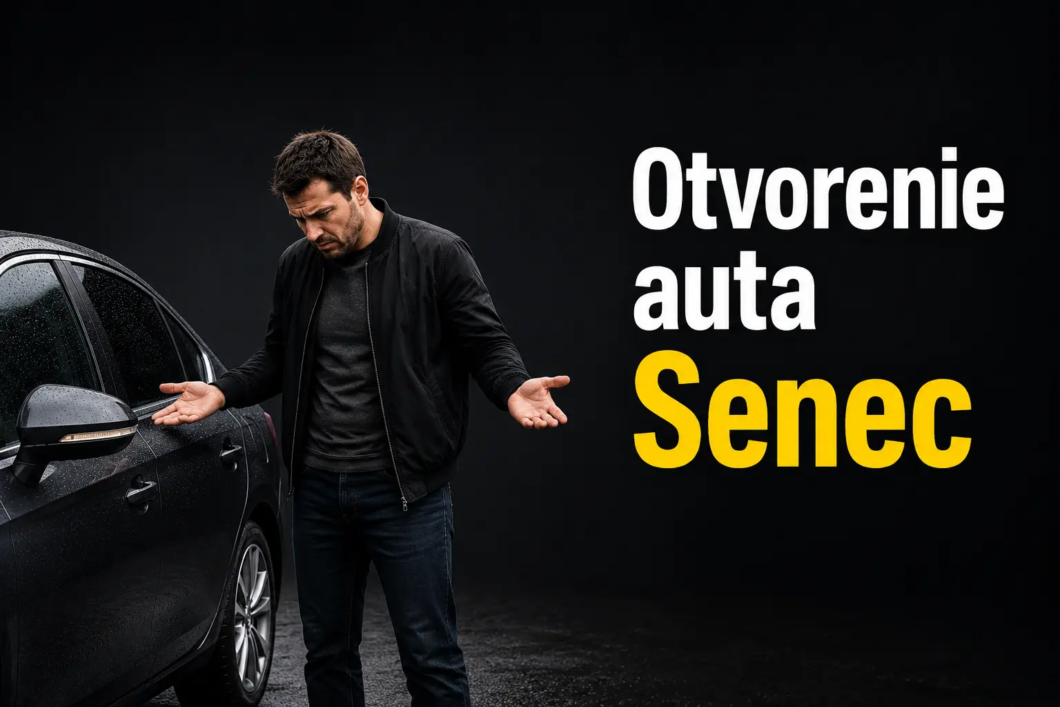 Otvorenie auta Senec
