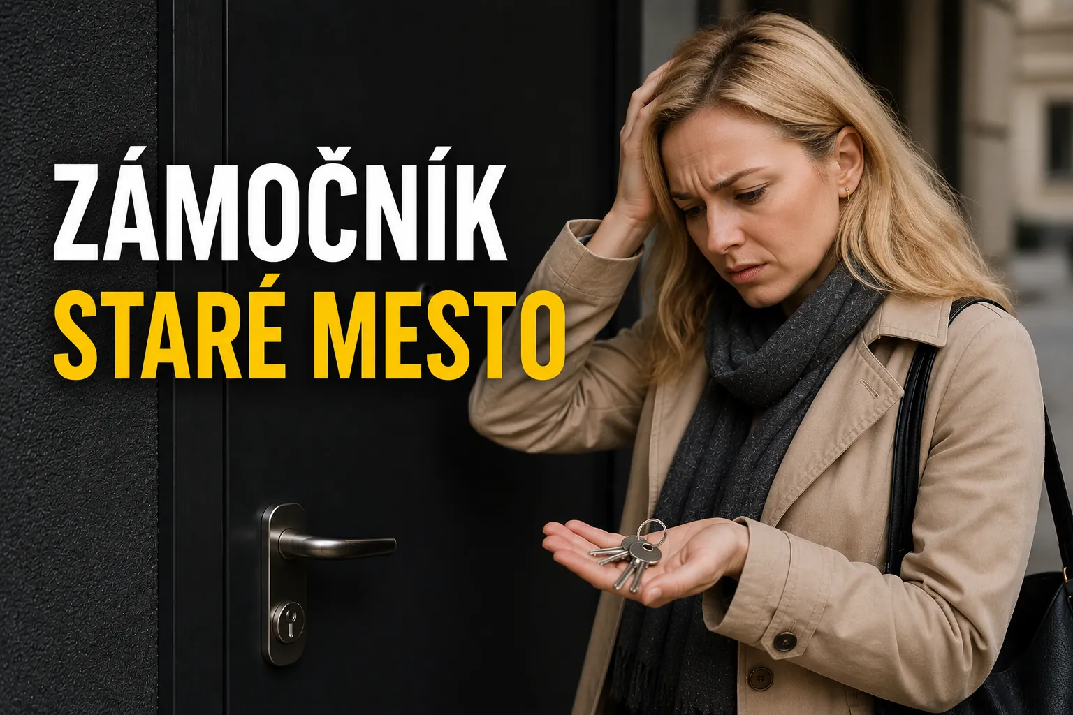 Zámočník Staré Mesto – rýchle otvorenie dverí a auta v centre Bratislavy